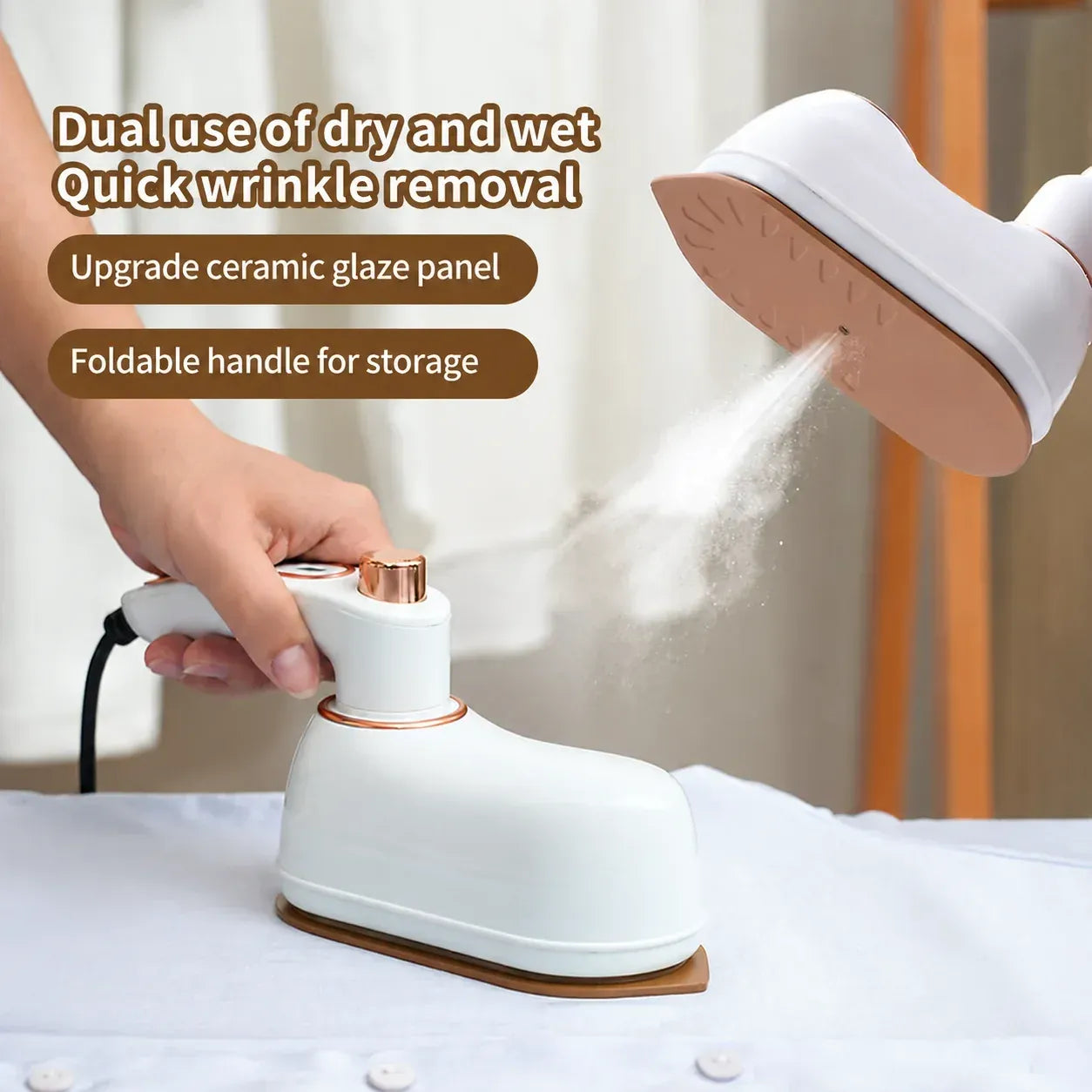 Portable Mini Steam Iron